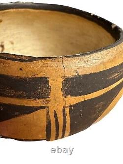 Vintage Native American Hopi Pottery Bowl Old Believed To Be Early 1900's Or Old