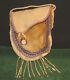 Vintage Native American Indian Beaded Bag With 12 Early Jingle Cones