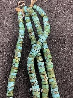 Vintage Turquoise Jacla (choker) Santo Domingo Early 1900's Natural Stones