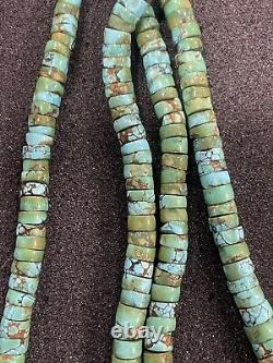 Vintage Turquoise Jacla (choker) Santo Domingo Early 1900's Natural Stones