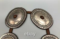 WOWSA! Early 1900s First Phase Style Navajo Concho Belt With History
