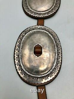 WOWSA! Early 1900s First Phase Style Navajo Concho Belt With History