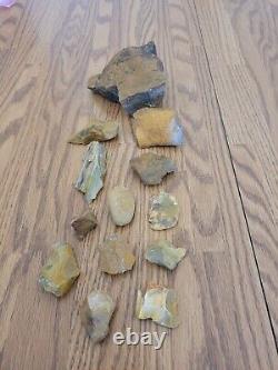 Yellow Coyote + Native American Indian Stone Effigy Rock Art, Artifacts, Tools