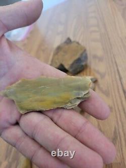 Yellow Coyote + Native American Indian Stone Effigy Rock Art, Artifacts, Tools