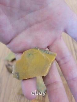 Yellow Coyote + Native American Indian Stone Effigy Rock Art, Artifacts, Tools