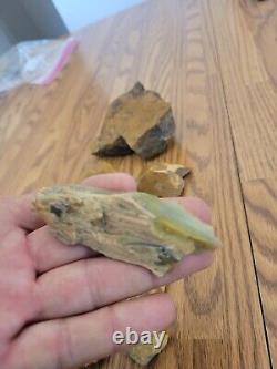 Yellow Coyote + Native American Indian Stone Effigy Rock Art, Artifacts, Tools