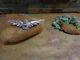 #1 Early Navajo Thunderbird Flèches Sterling Brooch Pin Old Pawn Fred Harvey Era