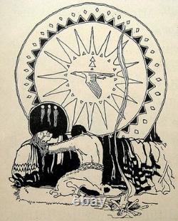 1925 Mythes indiens, légendes et folklore américain précoce : animaux totem, esprits, magie