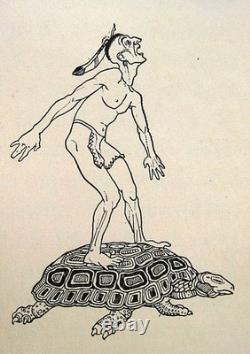 1925 Mythes indiens, légendes et folklore américain précoce, animaux totem, esprits, magie