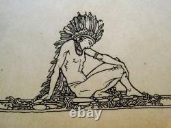 1925 Mythes indiens, légendes et folklore américain précoce : animaux totems, esprits, magie