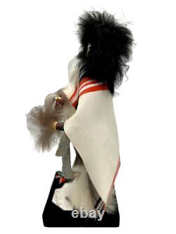 2 Poupées Amérindiennes Kachada Kachina Le Matin Tôt Le Corbeau Signé