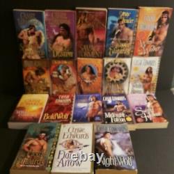 37 Cassie Edwards Savage Series Lot + Autres Titres Native American Romance Books