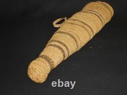 An Early And Rare Modoc Arrow Quiver Basket, Native American Indian, Vers 1890