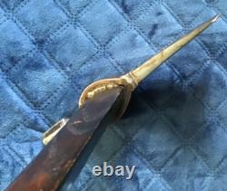 Ancien TÊTE DE PIPE TOMAHAWK AMÉRINDIEN AUTHENTIQUE ANTIQUE Précoce Manche Non Perforé