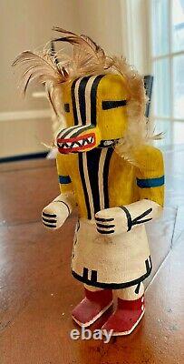 Antique Native American Hopi Rare Chipmunk Runner Katchina Doll Early