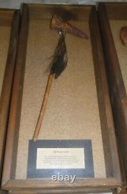 Arme de guerre ancienne en bois des premiers Américains natifs