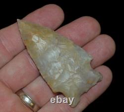 Artifact de flèche indienne Jackie Stemmed Crittenden Co Ark Objet de collection relicte