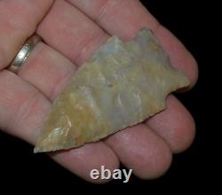 Artifact de flèche indienne Jackie Stemmed Crittenden Co Ark Objet de collection relicte