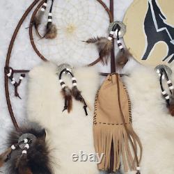 Authentique Début Des Années 2000 Native American Medicine Wheel