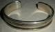 Bracelet En Argent Sterling Classique Vintage Navajo Lyndon Tsosie Design TÔt Vafo