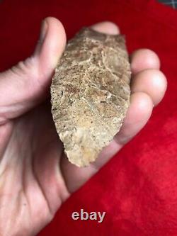 Belle Collection de pointes Clovis de l'Arkansas sur la colline de Crowley dans le style paléolithique précoce