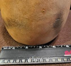 Bouteille en grès rouge Caddo Coles Creek ancienne poterie amérindienne