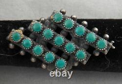 Bracelet En Argent Sterling Et Turquoise, Bague, Boucles D'oreilles