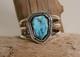 Bracelet à Manchette Navajo - Argent Sterling Lourd Du Début Du 21e Siècle