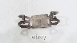 Bracelet en argent sterling 925 avec turquoise Royston en sable large Navajo, taille 6-6.5