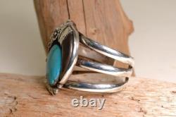 Bracelet en argent sterling navajo, début du XXIe siècle