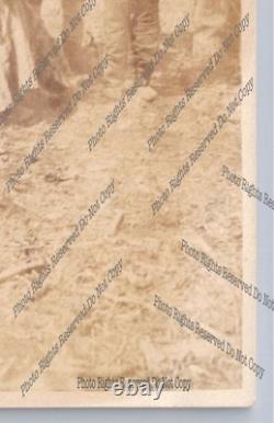 Carte Postale Réelle Ancienne RPPC Enfants Amérindiens du Début des Années 1900