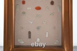 Collection de boutons en jade/cornaline chinois ancien