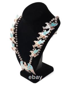 Collier d'aigle amérindien ancien, J. Nezzi