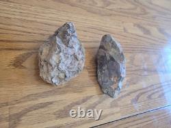 Coyote, Têtes de Moutons, Effigies en Pierre Amérindiennes, Art Rupestre, Artefacts, Outils