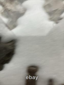 Crochets et autres outils d'animaux authentiques des Amérindiens