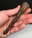 Début & Fine Mississippienne Serpent Effigie Pipe Artefact Amérindien