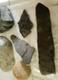 Découverte D'un Artefact Indien De Lot : Outils En Pierre Anciens, Reliques, Couteau, Pilon, Oc Ca