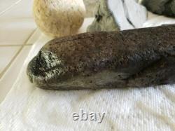 Découverte d'un artefact indien de Lot : outils en pierre anciens, reliques, couteau, pilon, OC CA