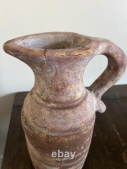 ÉNORME Pot en Argile Indigène Ancien Grand Pot à Eau Grand Vase en Argile Vase en Argile Naturelle