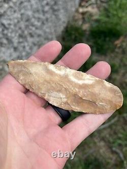 Early Archaic Blade Arrowhead Missouri Ancien Tanthentic Native American Artifa