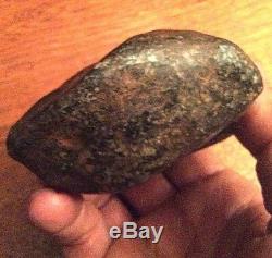 Early Natif Américain Antique Pierre Rare Bird Ou Poids Net De Pêche Artefact