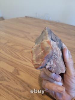Fossile de hache géante, effigie en pierre amérindienne, art rupestre, artefacts, outils