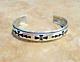 Gem ! Bracelet En Argent Sterling Design De Tommy Singer (d.) Navajo Vintage Précoce