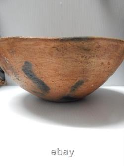 Grand bol à pétrir en poterie indien Pueblo / Mission antique Grand bol à pétrir en poterie indien Pueblo / Mission antique