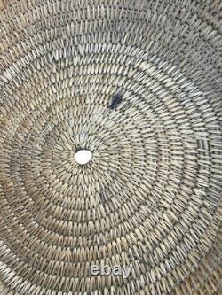 Grand bol en panier NAVAJO / Dine amérindien du Sud-Ouest 12,75