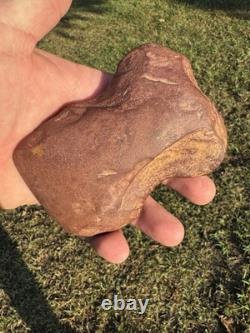 Hache en argile de type lapin à oreilles très rare du Mississippi nord