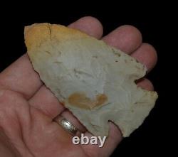 Hardin Pickaway Co Ohio Flint Ridge Indian Arrowhead Artifact Relic Rogers Coa
 <br/>

<br/>  	 Traduction en français: Hardin Pickaway Co Ohio Flint Ridge Indian Arrowhead Artifact Relic Rogers Coa