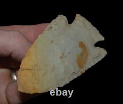 Hardin Pickaway Co Ohio Flint Ridge Indian Arrowhead Artifact Relic Rogers Coa
 <br/>  <br/>Traduction en français: Hardin Pickaway Co Ohio Flint Ridge Indian Arrowhead Artifact Relic Rogers Coa