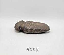 Homme Primitif Tête de Hache en Pierre à Rainure 3/4 6 1/2 x 4