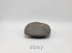 Homme Primitif Tête de Hache en Pierre à Rainure 3/4 6 1/2 x 4